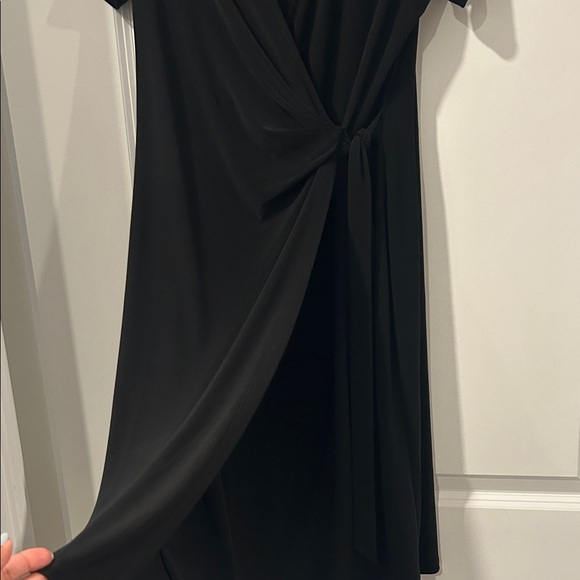 Anne Klein Classic Black Mini Dress - Picture 4 of 6